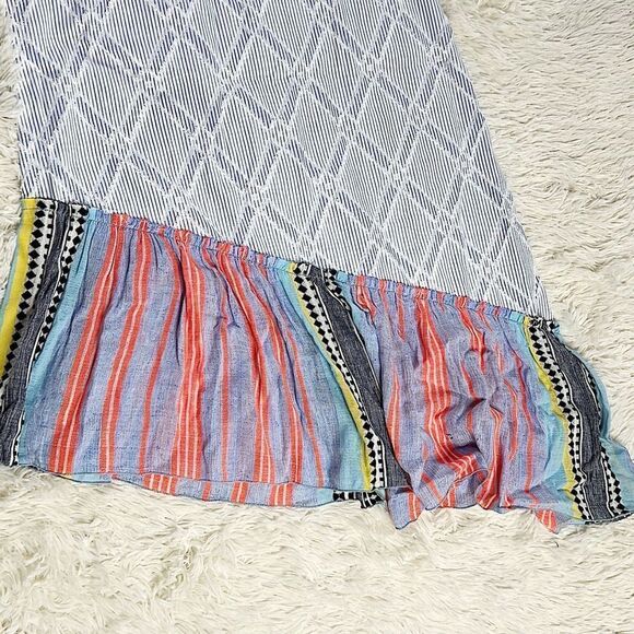 Lemlem One Shoulder Ruffle Asymmetrical Dress - Picture 3 of 7